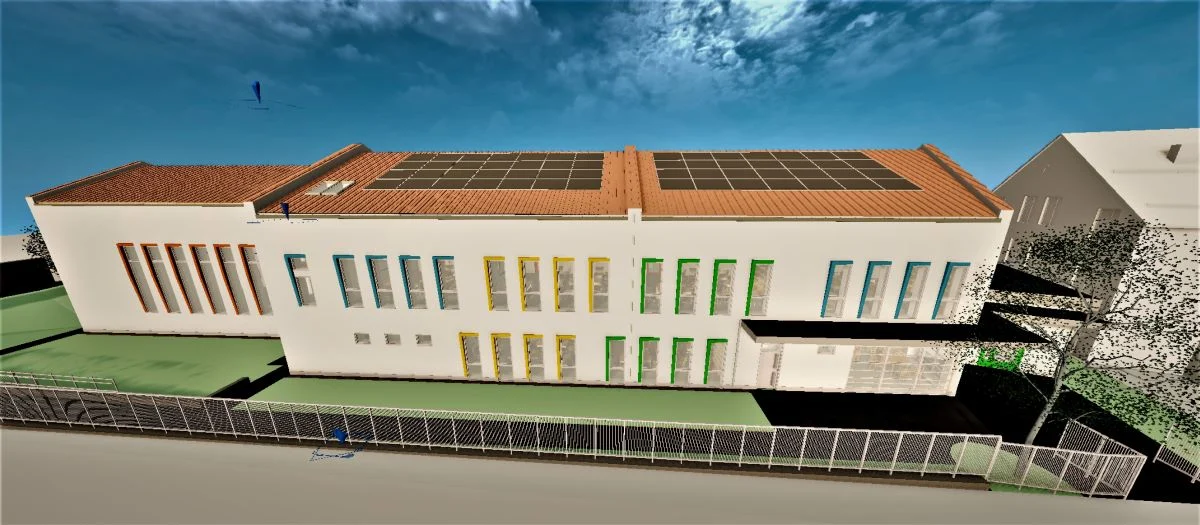 Szkoła przy ul. Staromiejskiej w Łabędach będzie większa i nowocześniejsza!