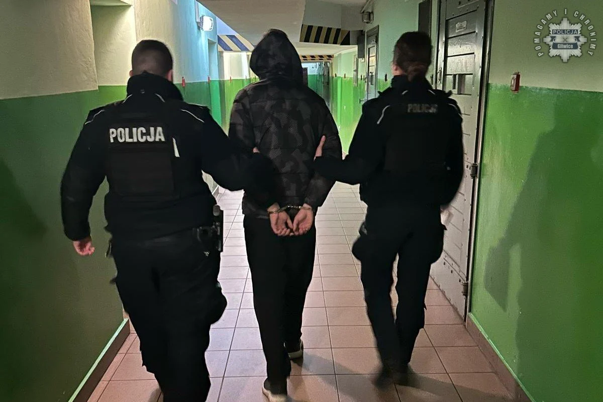 Brutalna kradzież w Toszku. 21-latek zatrzymany przez policję