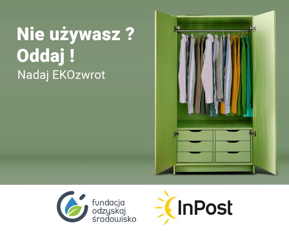 EKOzwroty. Przekaż niepotrzebne przedmioty i ratuj środowisko!