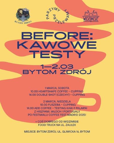 Kawowy festiwal w Bytomiu Zdroju! Degustacje, zakupy i spotkania