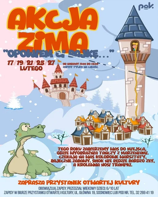 FERIE w POK Kazimierz. Sprawdźcie, co czeka na uczestników!