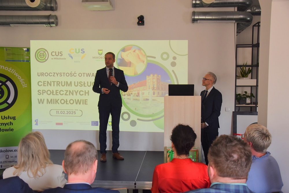 Oficjalne otwarcie Centrum Usług Społecznych w Mikołowie