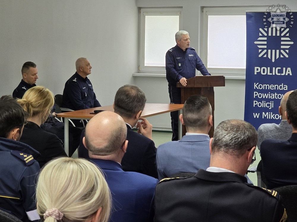 Mikołowska Policja podsumowała rok – odprawa roczna komendy