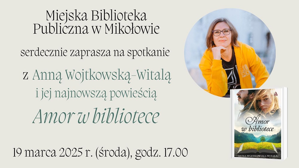 Spotkanie autorskie z Anną Wojtkowską-Witalą w Mikołowie