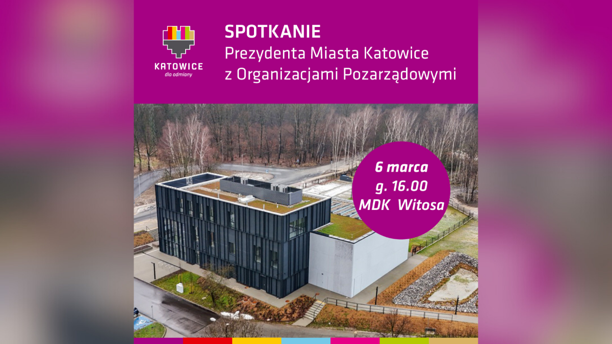Wydarzenie dla organizacji pozarządowych – 6 marca w MDK Koszutka
