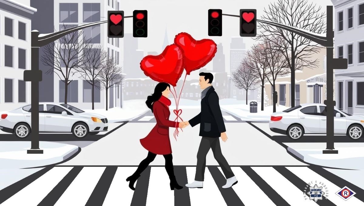 Zakochani za kierownicą – pamiętaj o rozsądku na drodze