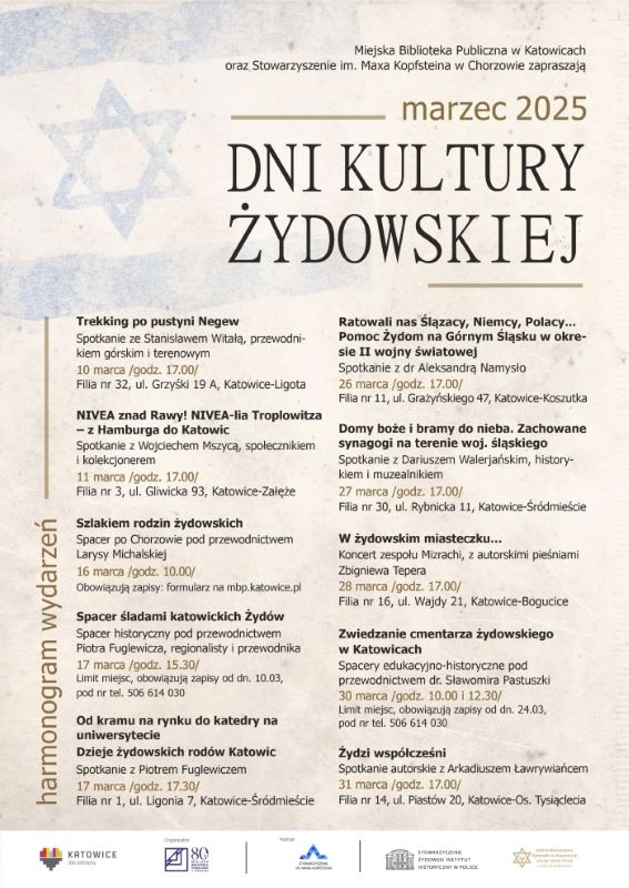 Dni Kultury Żydowskiej w Katowicach – historia, tradycja i sztuka