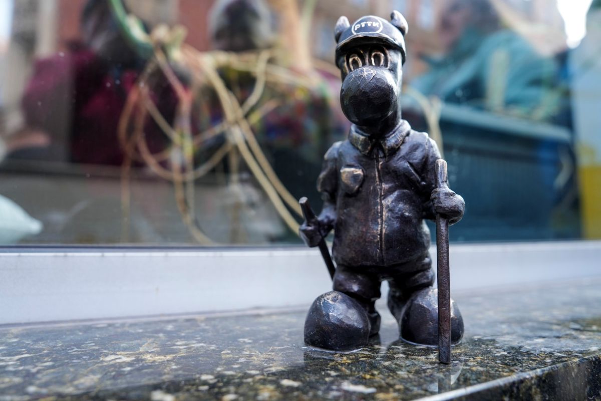 86. bebok w Katowicach! Rajzuś zagościł na Rynku przy punkcie PTTK