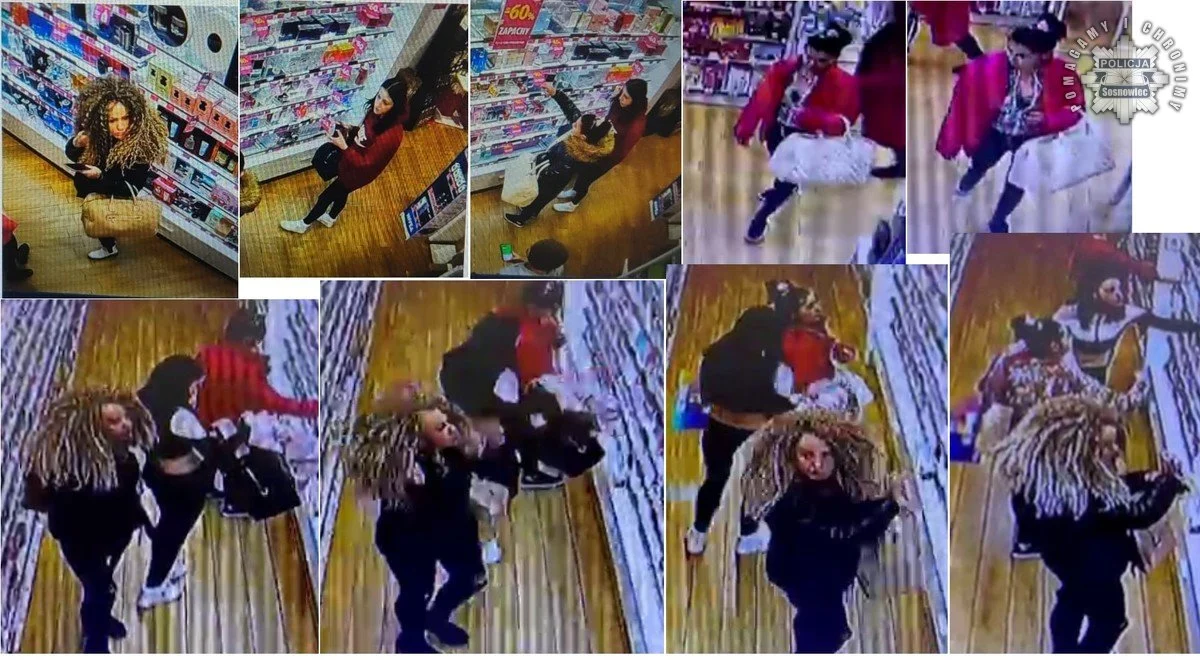 Policja szuka sprawczyń kradzieży perfum w Katowicach