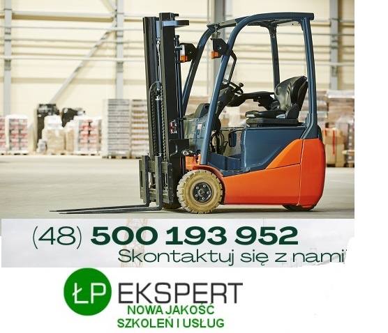 Kursy wózki widłowe,HDS,Zwyżki,Suwnice,Pilarki,ADR