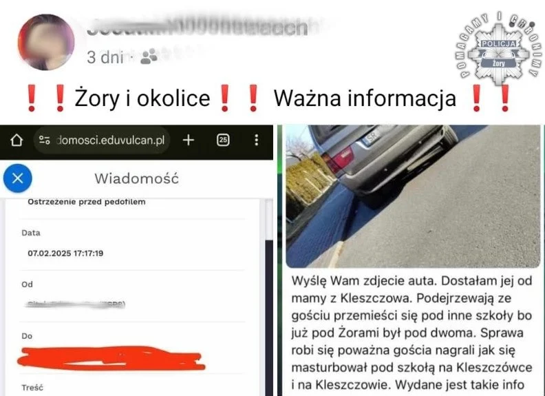 Szok w Żorach! 52-latek zatrzymany za oglądanie pornografii i onanizowanie się przy szkole