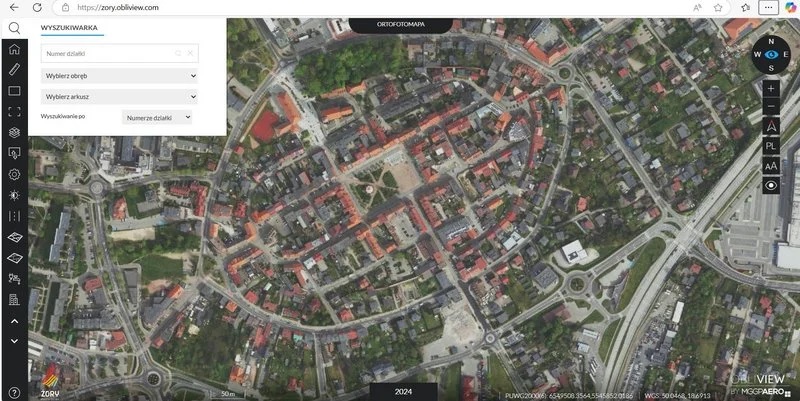 Żorski portal mapowy zaktualizowany – więcej danych i nowych funkcji