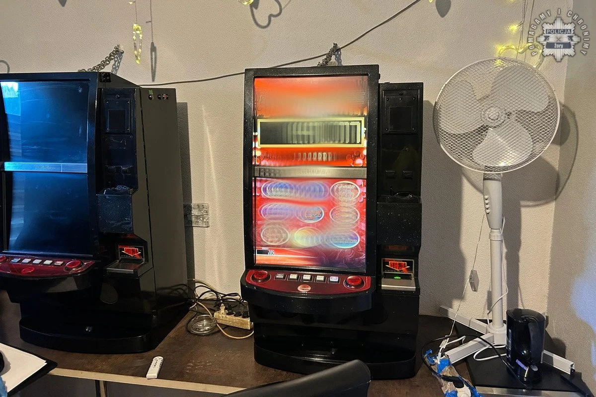 Policja zlikwidowała nielegalny punkt hazardowy w Kleszczowie