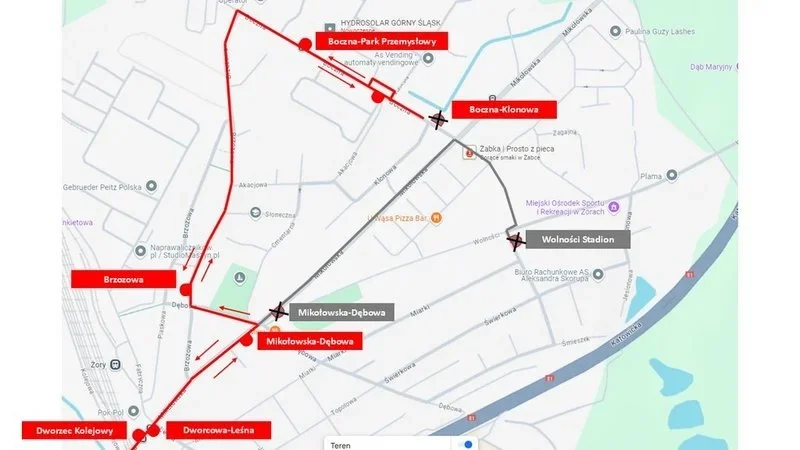 Zmiana organizacji ruchu na ul. Mikołowskiej – kolejny etap budowy ronda