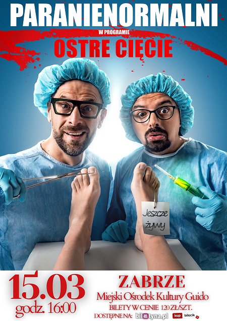 Kabaret Paranienormalni w Zabrzu – nowy program już w marcu!