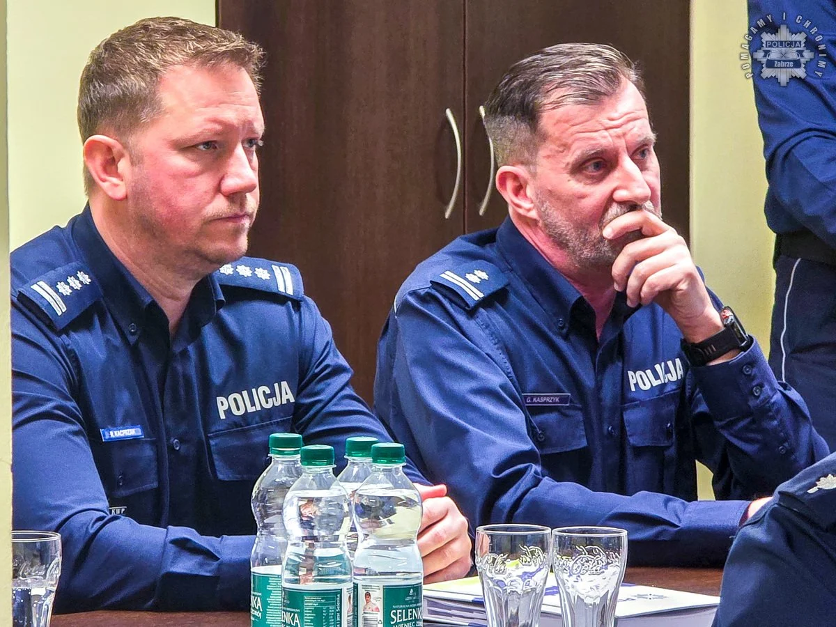 Zabrzańska policja podsumowała rok. Jakie wnioski płyną z odprawy?