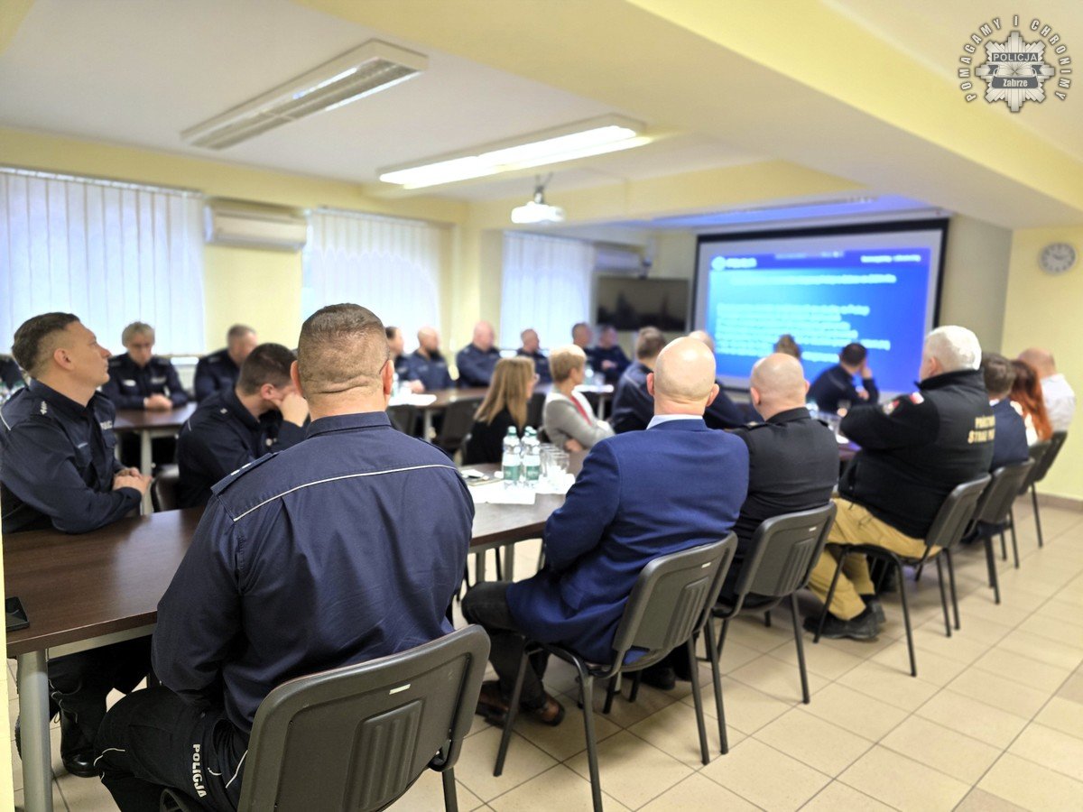 Zabrzańska policja podsumowała rok. Jakie wnioski płyną z odprawy?