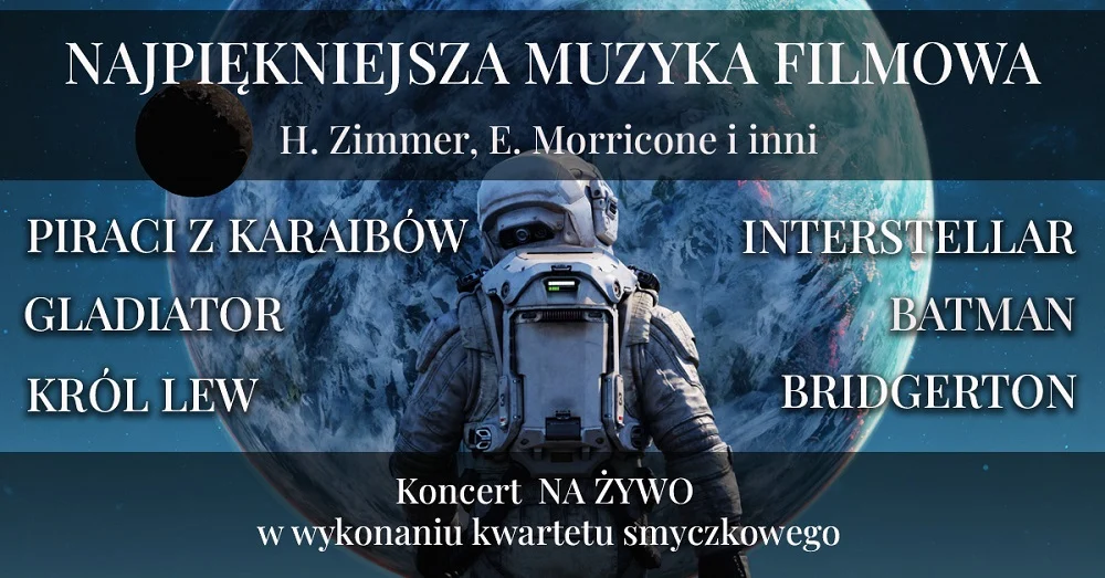 Magia kina w dźwiękach! Koncert EJOS już 9 marca w Zabrzu