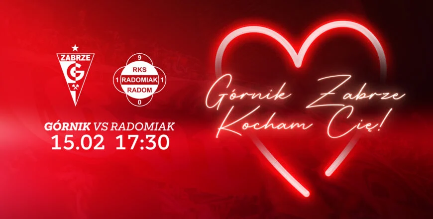 Piłkarskie Walentynki na Arenie Zabrze – Górnik gotowy do walki!