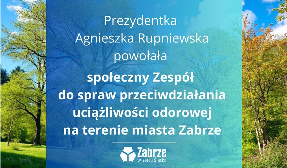 Zabrze walczy z odorami! Powołano specjalny zespół