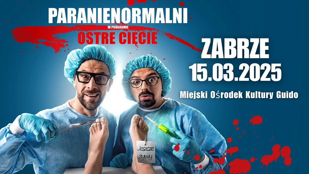 Kabaret Paranienormalni z nowym programem „Ostre Cięcie” – rezerwuj bilety!