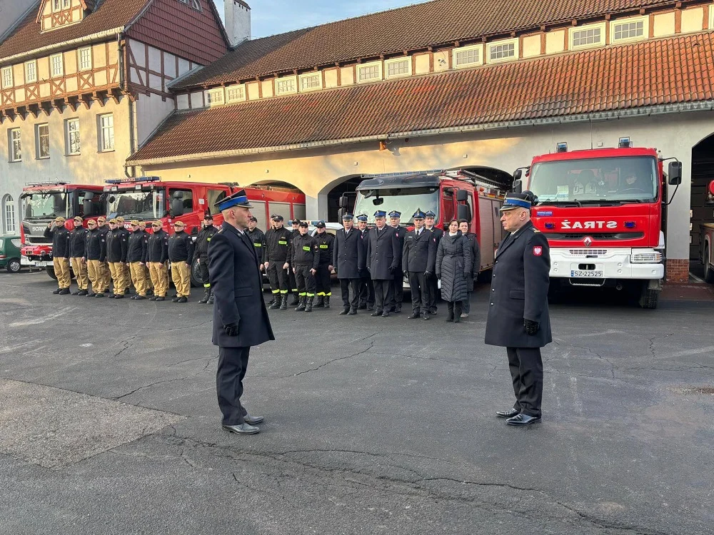 Pożegnanie strażaków PSP w Zabrzu i nominacje na nowe stanowiska [FOTO]