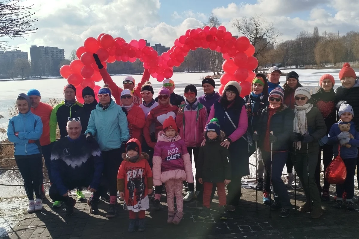 Miłość i sport na trasie – Walentynkowy bieg dla par w Świętochłowicach za nami