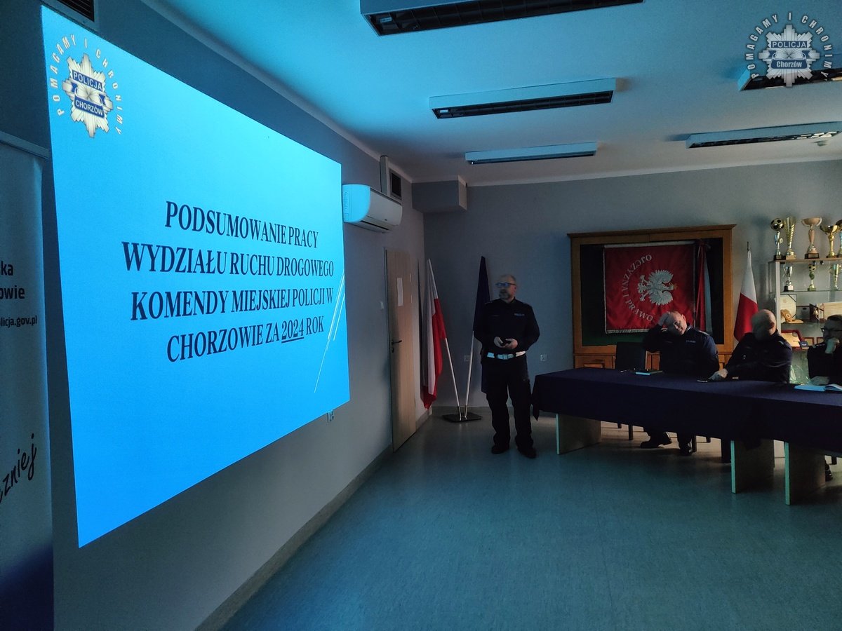 Wydział Ruchu Drogowego podsumował rok – intensywny czas za mundurowymi