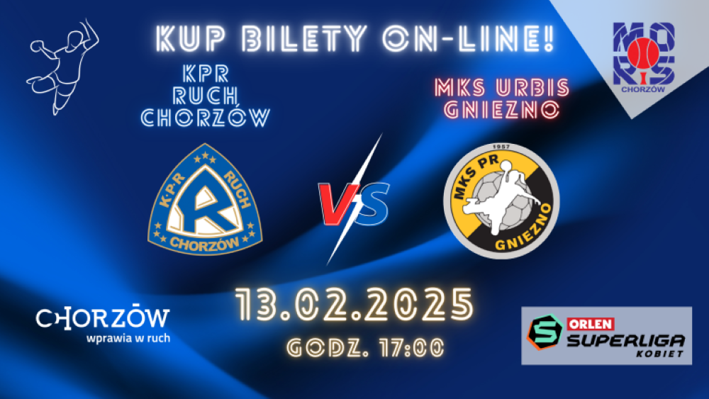 KPR Ruch Chorzów kontra MKS Urbis Gniezno – walka o punkty w Chorzowie