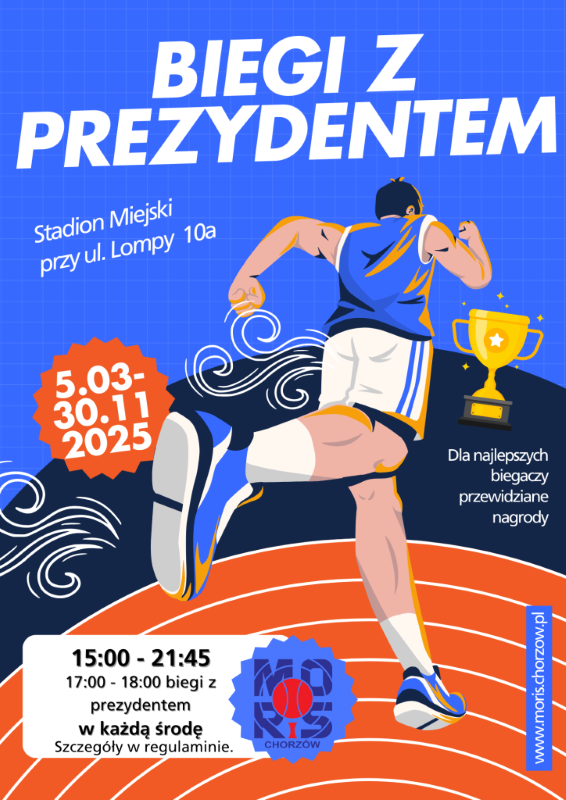 Akcja „Superbiegacz” w Chorzowie – biegaj i zdobywaj nagrody!