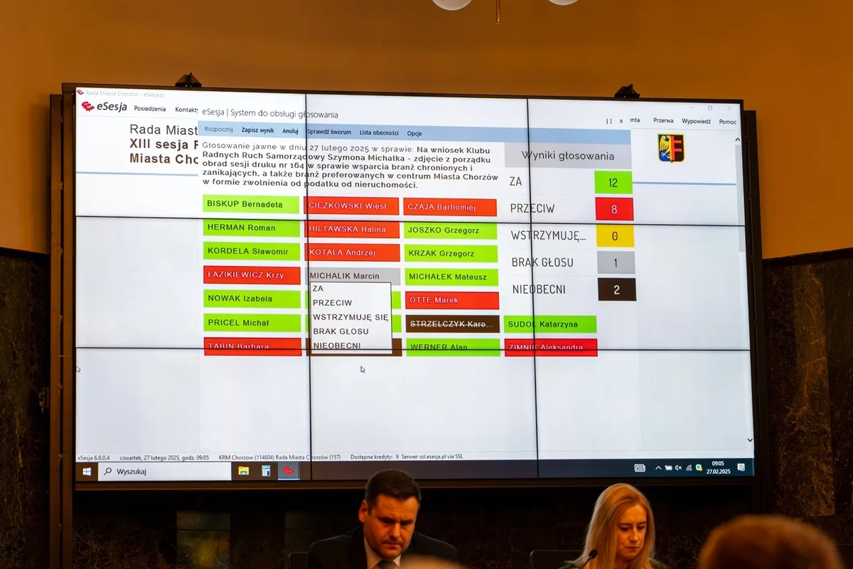 XIII sesja Rady Miasta Chorzów 55