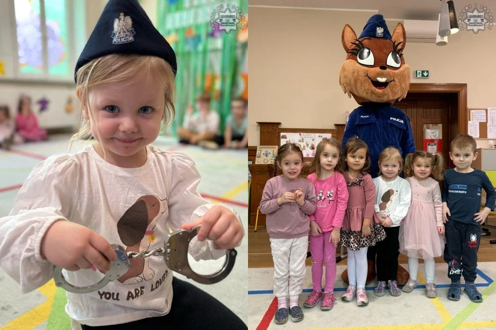 Sierżant Ruda na spotkaniu z dziećmi – promowano zasady bezpieczeństwa w ferie!