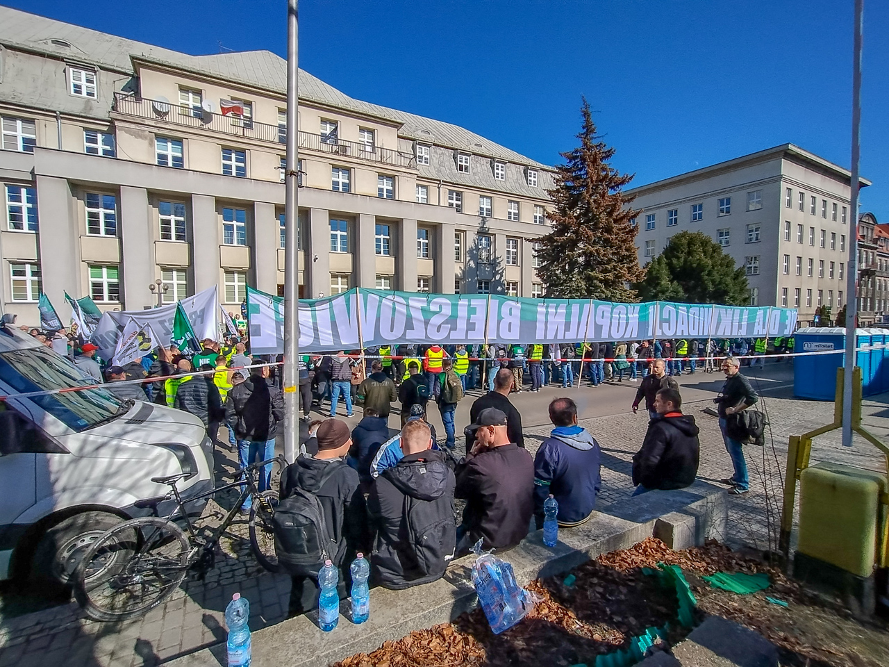 Protest górników w obronie KWK Bielszowice 20