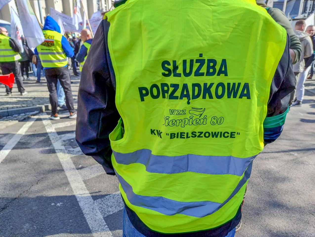 Protest górników w obronie KWK Bielszowice 24