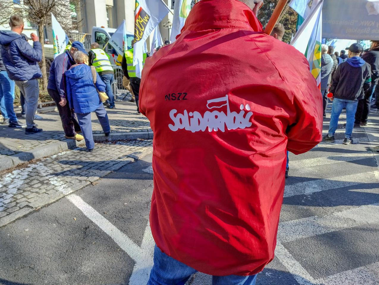 Protest górników w obronie KWK Bielszowice 25