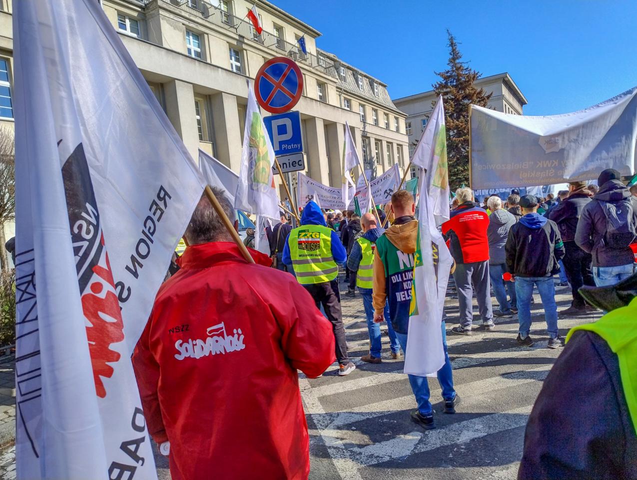 Protest górników w obronie KWK Bielszowice 26