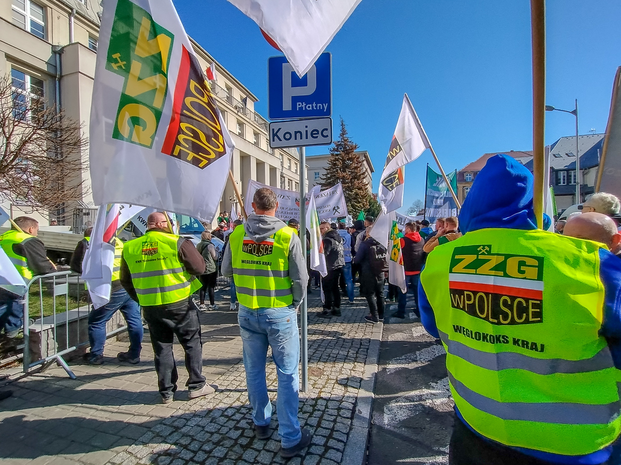 Protest górników w obronie KWK Bielszowice 31