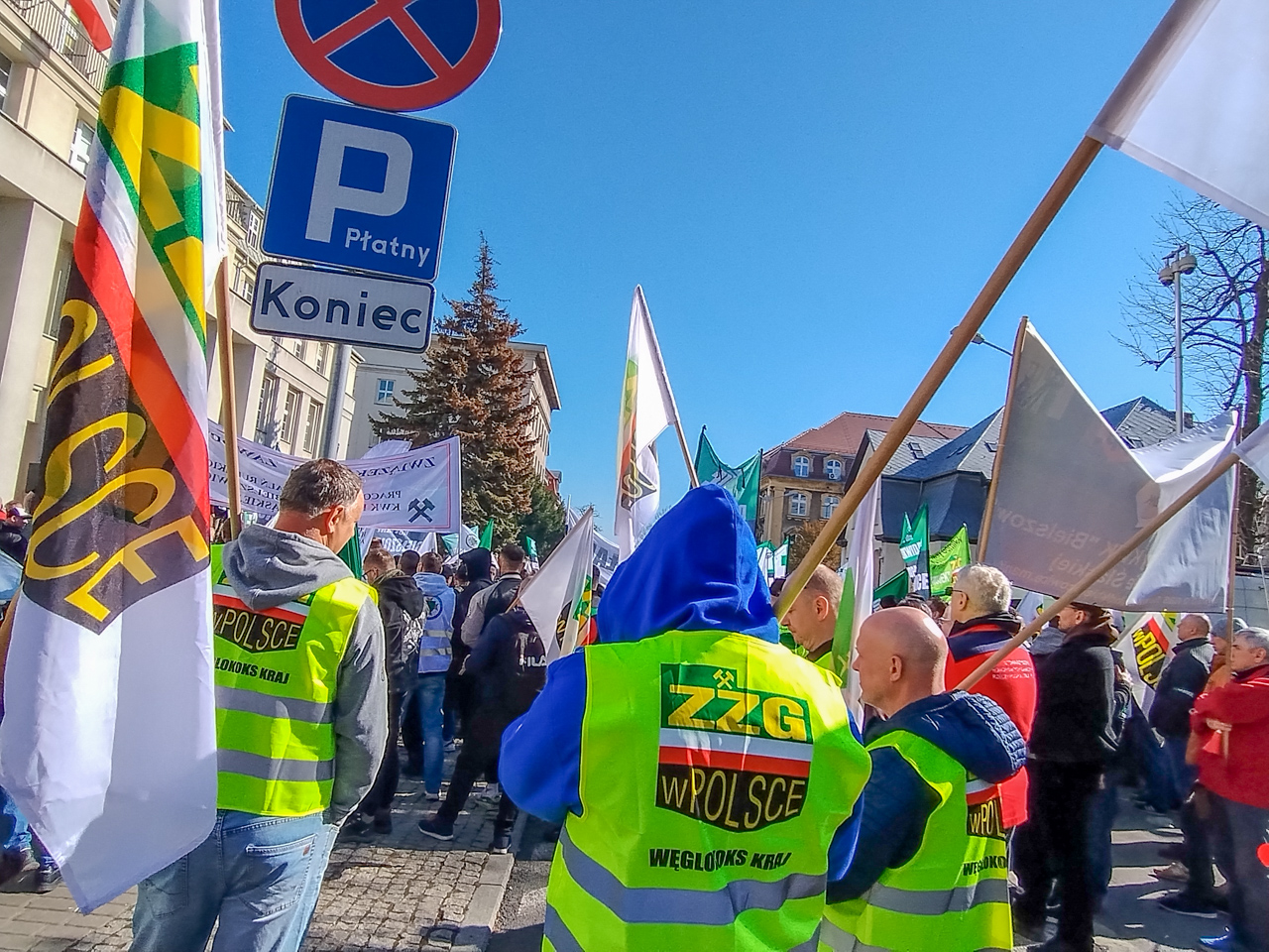 Protest górników w obronie KWK Bielszowice 32