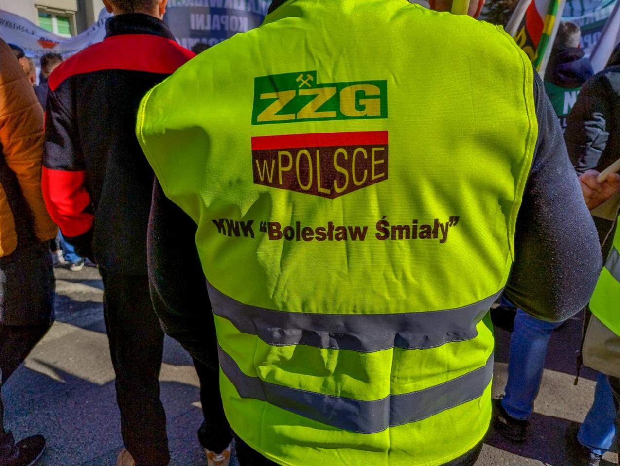 Protest górników w obronie KWK Bielszowice 35