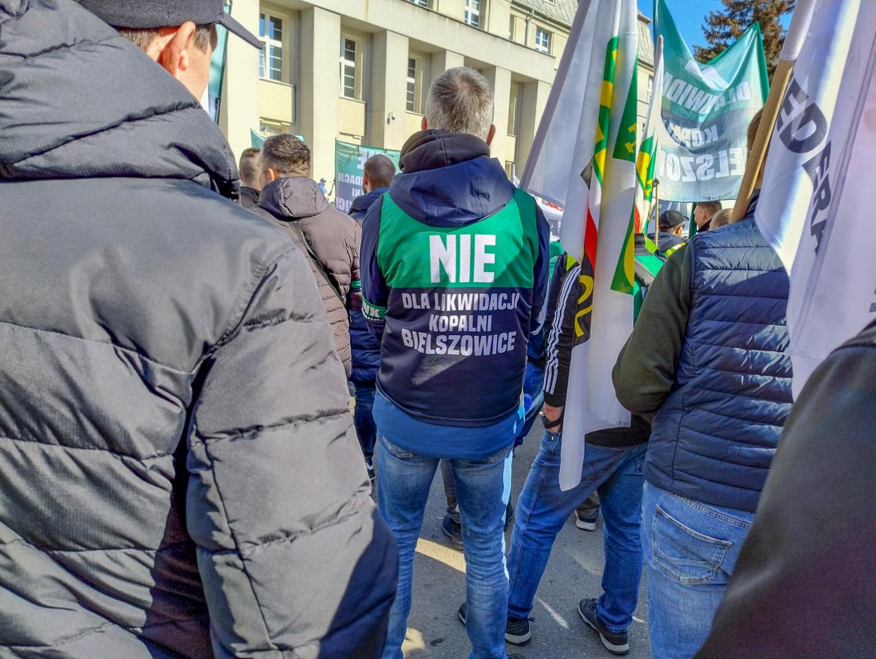 Protest górników w obronie KWK Bielszowice 36