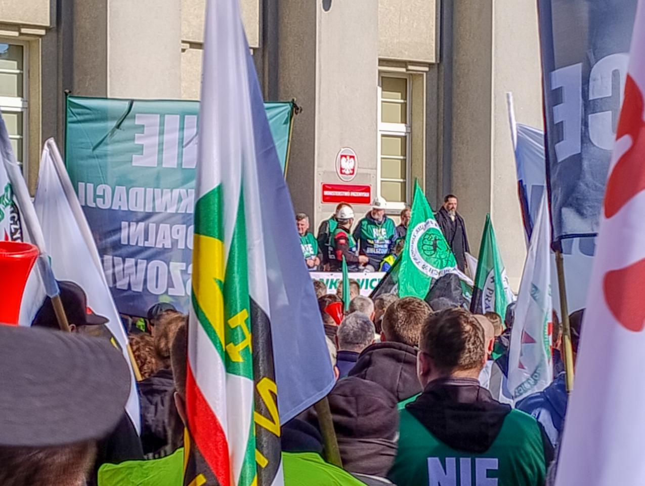 Protest górników w obronie KWK Bielszowice 38