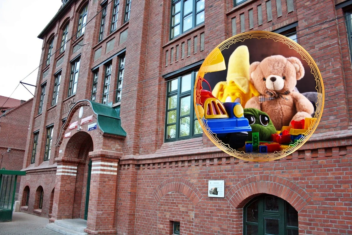 Targ zabawek z drugiej ręki w Przedszkolu Miejskim nr 28 w Rudzie Śląskiej