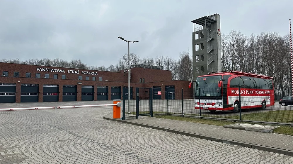 Zbiórka krwi przed Komendą PSP w Rudzie Śląskiej – pomóż uratować życie!