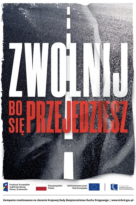 „Zwolnij, bo się przejedziesz” – rusza ogólnopolska kampania o bezpiecznej jeździe