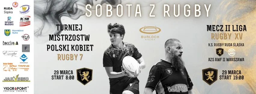 Cała sobota z rugby na Burloch Arenie! Przed nami Mistrzostwa Polski kobiet i mężczyzn