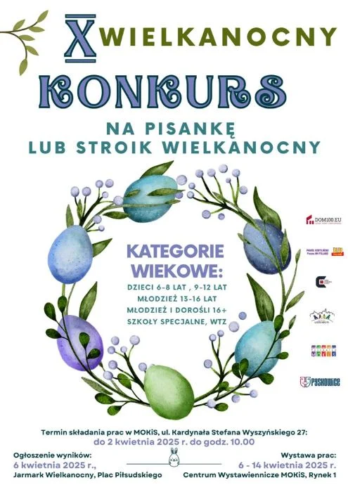 Konkurs na Wielkanoc – MOKiS Pyskowice czeka na Wasze prace!