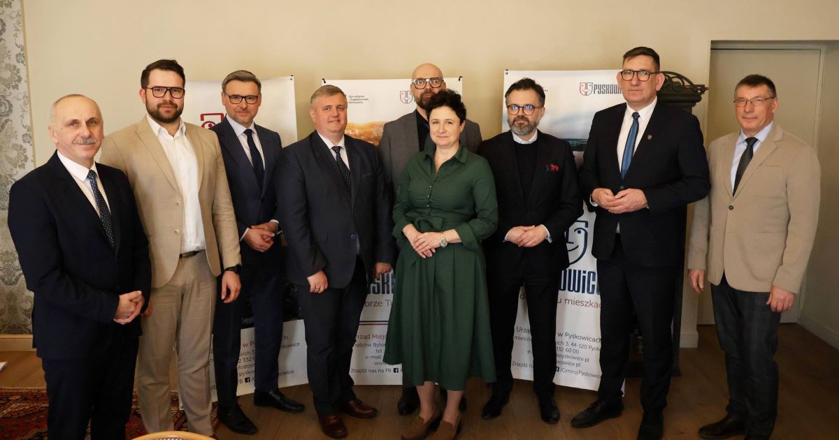Spotkanie grupy G8 w Pyskowicach: samorządowcy omawiali kluczowe inwestycje