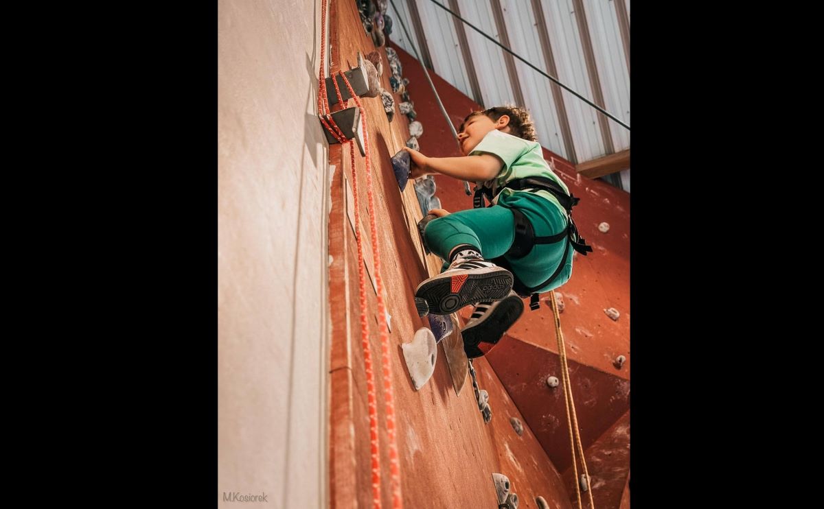 Za nami Dzień Otwarty ścianki wspinaczkowej w hali sportowo - widowiskowej w Pyskowicach