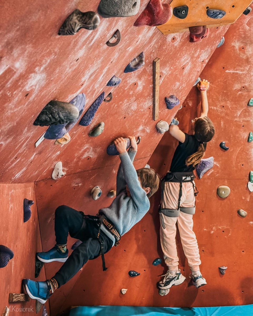 Za nami Dzień Otwarty ścianki wspinaczkowej w hali sportowo - widowiskowej w Pyskowicach