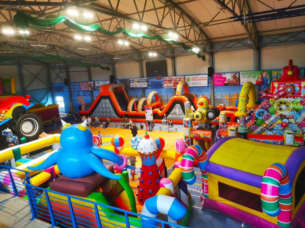 Halowy Festiwal Dmuchańców w Pyskowicach – moc atrakcji dla całej rodziny!